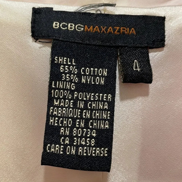 BCBG Maxazria runway pink jacket with flowers at the pockets - Picture 10 of 13